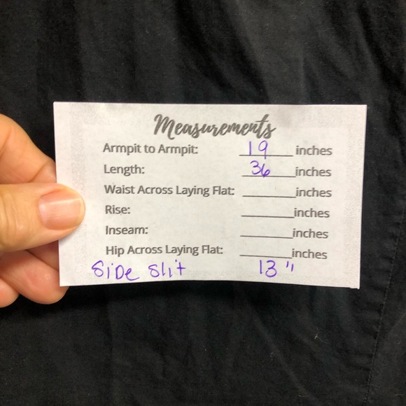 Soft Surroundings Lightweight Black Cotton Shirt Dress/Tunic Deep Side Slits - Picture 8 of 9